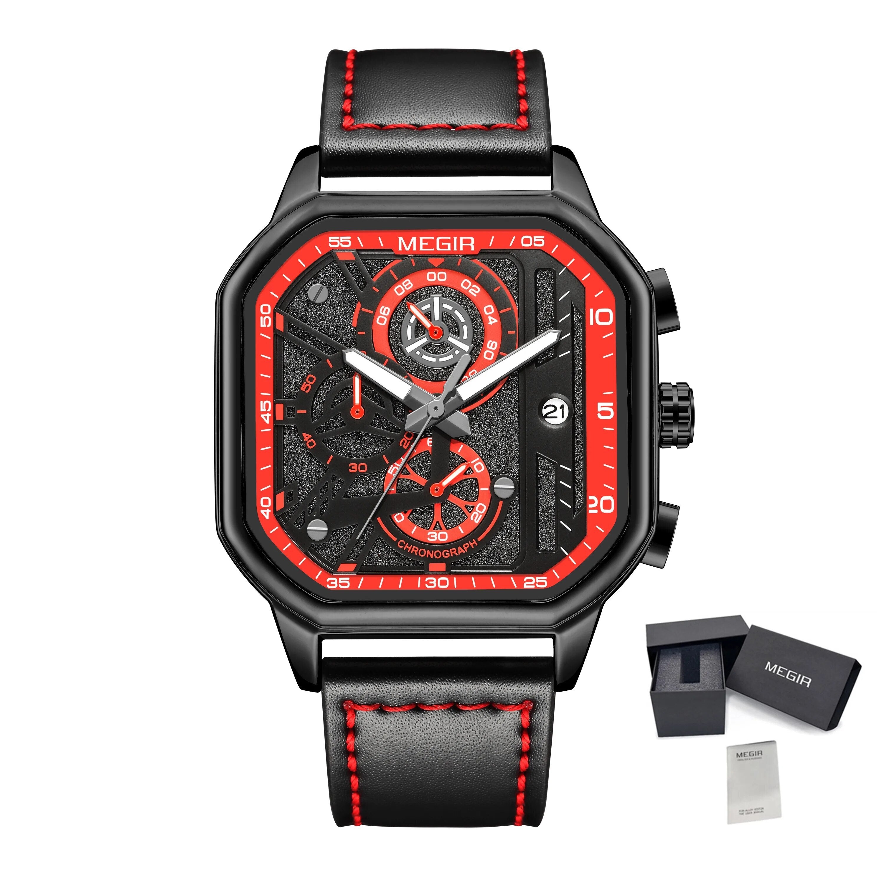 MEGIR 8106 – Men’s Sport Chronograph Watch