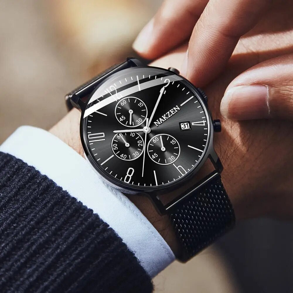 NAKZEN 5056 – Men’s Luxury Sport Chronograph Watch