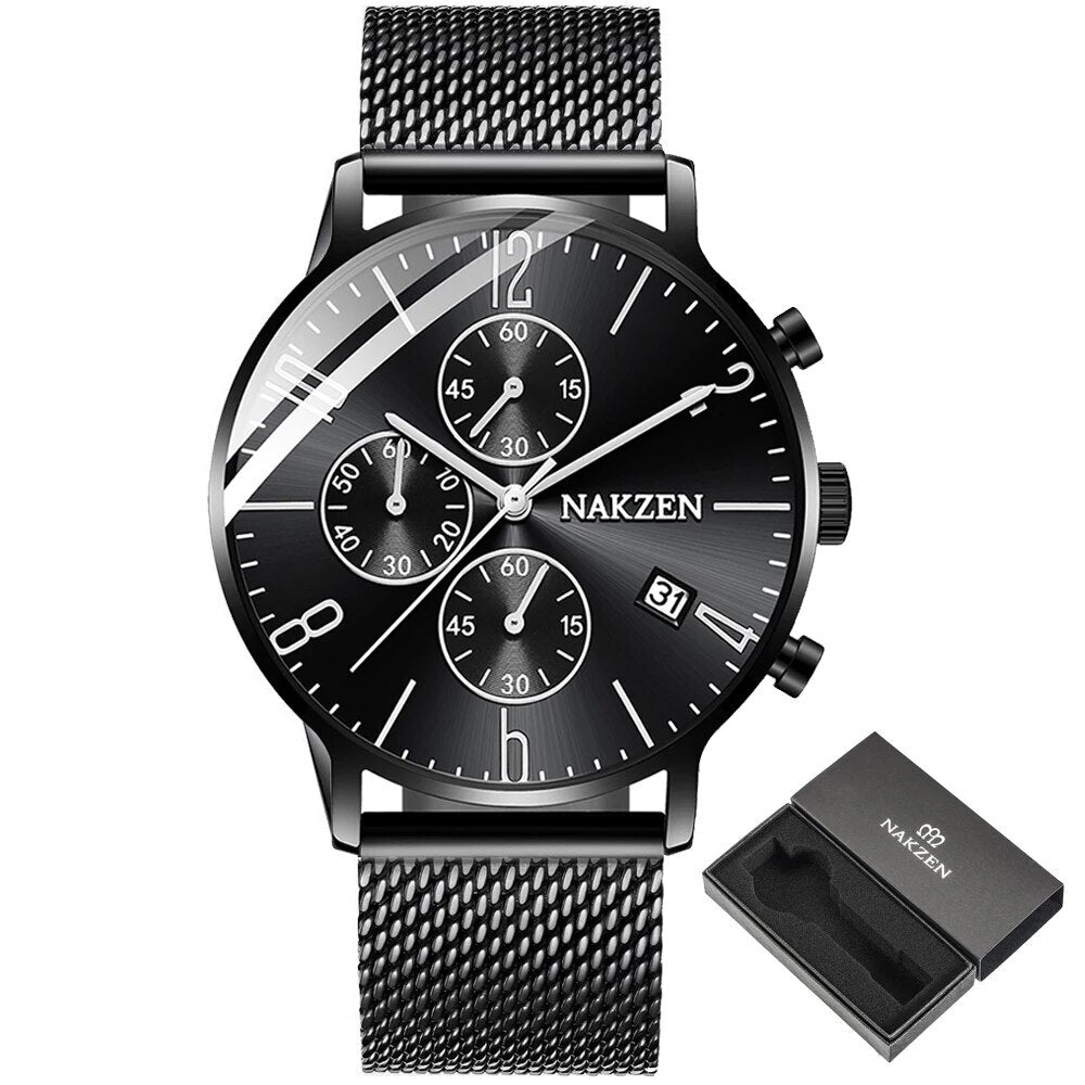 NAKZEN 5056 – Men’s Luxury Sport Chronograph Watch