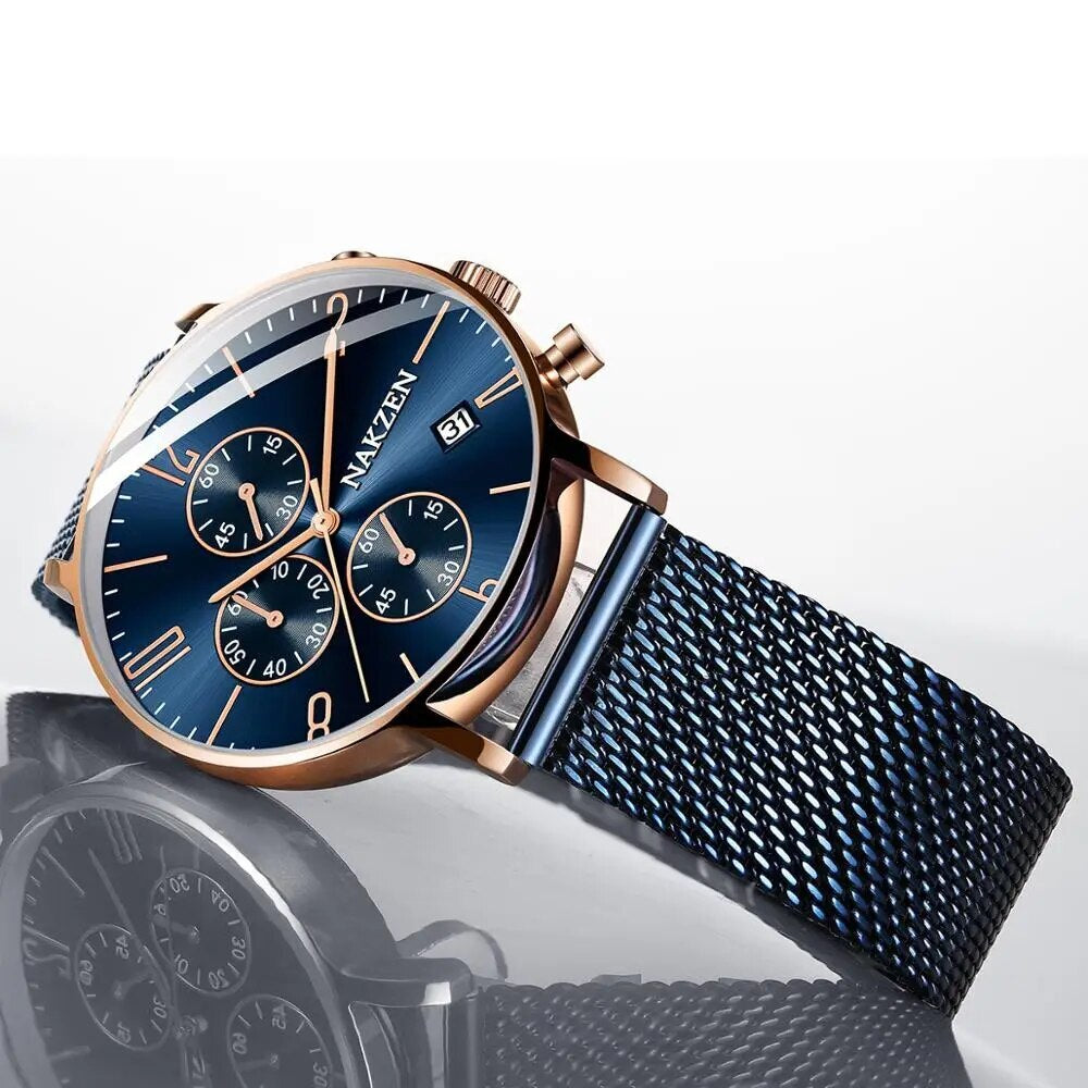NAKZEN 5056 – Men’s Luxury Sport Chronograph Watch