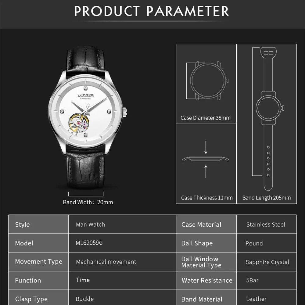 MEGIR 62059 – Men’s Luxury Automatic Watch