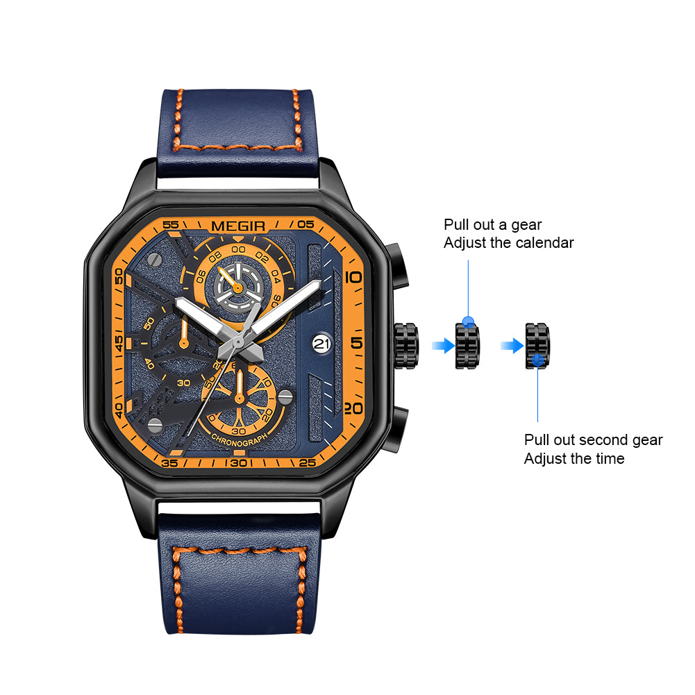 MEGIR 8106 – Men’s Sport Chronograph Watch