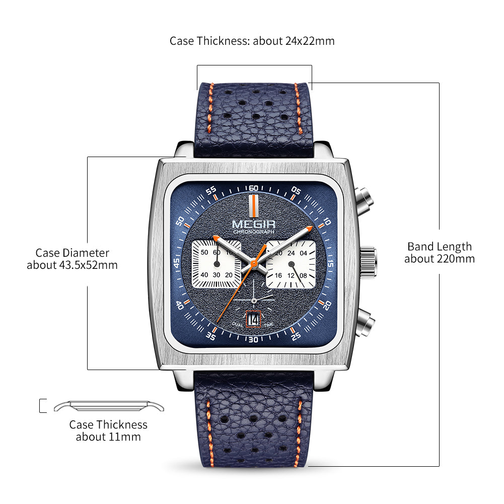 MEGIR 2182 – Men’s Luxury Sport Chronograph Watch