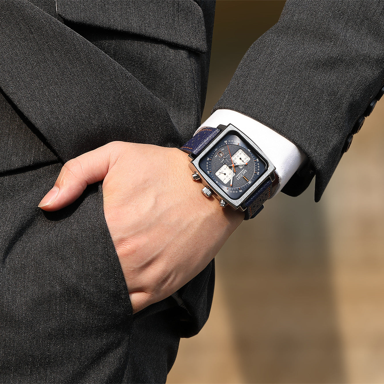 MEGIR 2182 – Men’s Luxury Sport Chronograph Watch