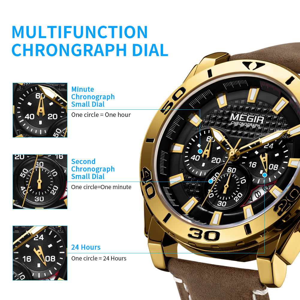 MEGIR 2094 – Men’s Luxury Military Watch
