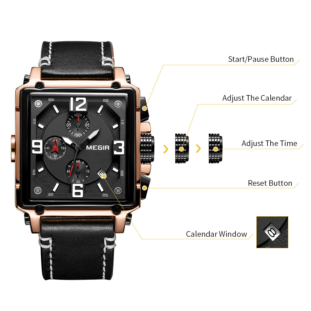 MEGIR 2061 – Men’s Luxury Sport Watch