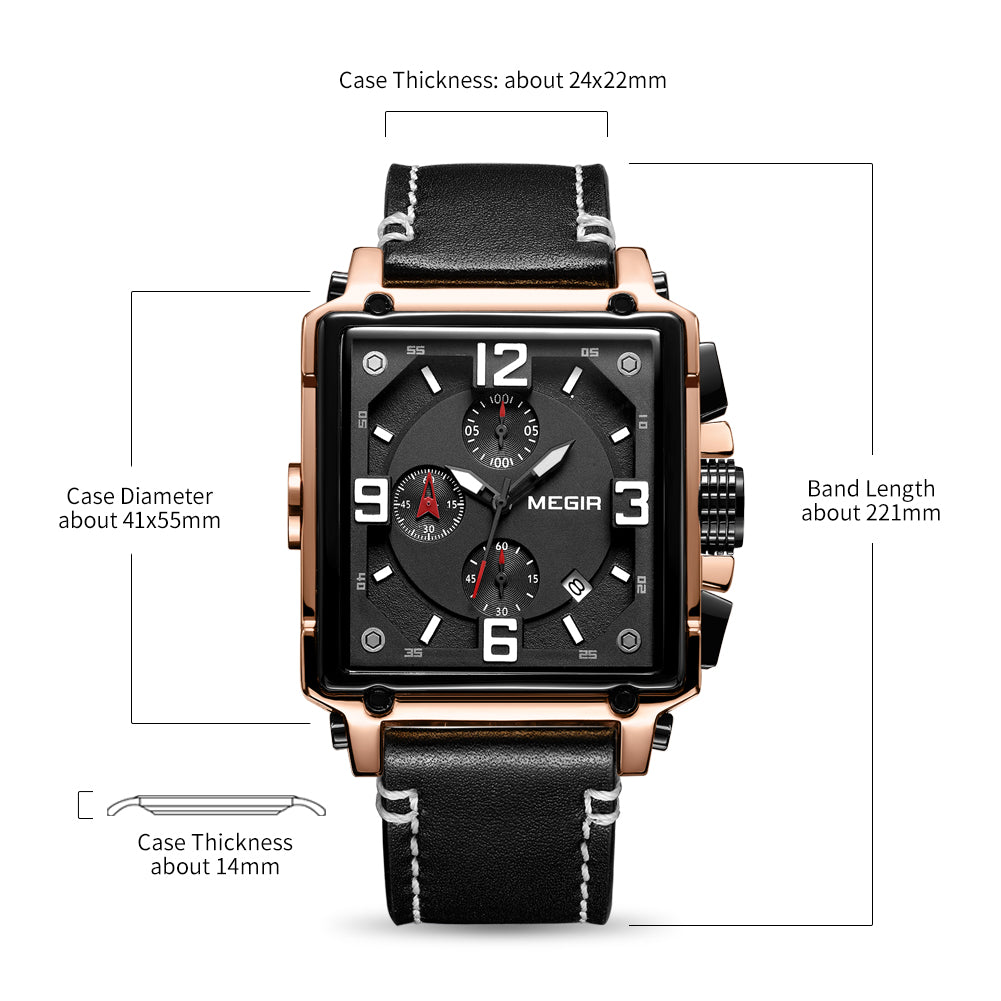 MEGIR 2061 – Men’s Luxury Sport Watch