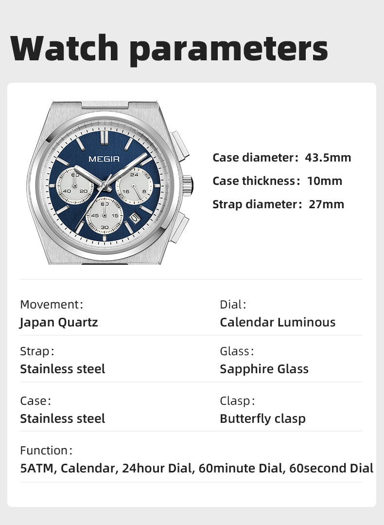 MEGIR 8402 – Men’s Business Watch