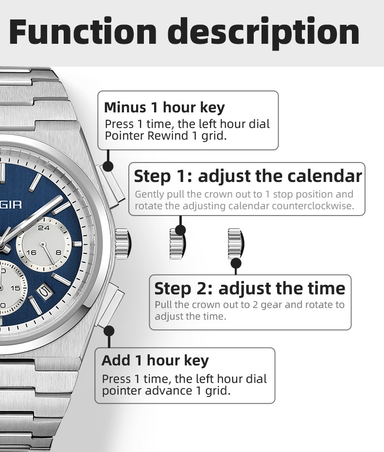MEGIR 8402 – Men’s Business Watch