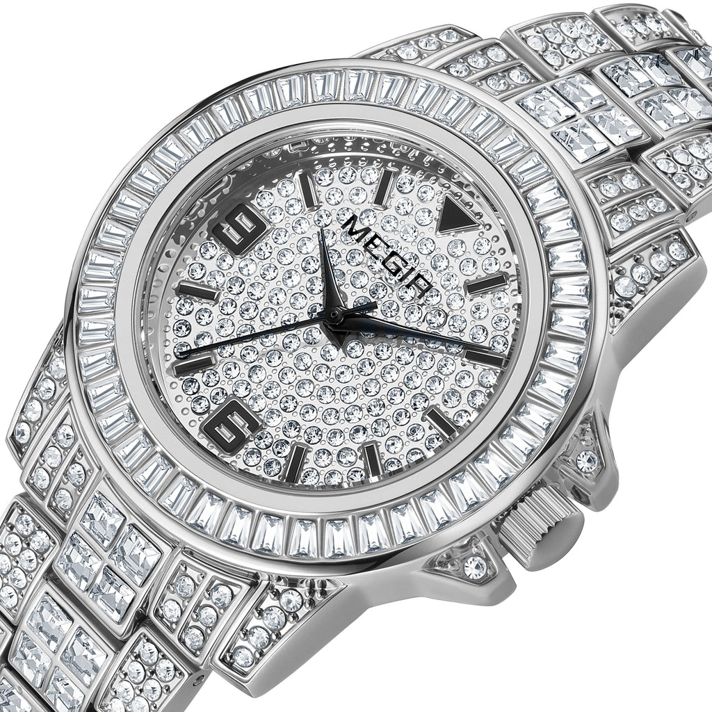MEGIR 1092 – Men’s Luxury Diamond Watch