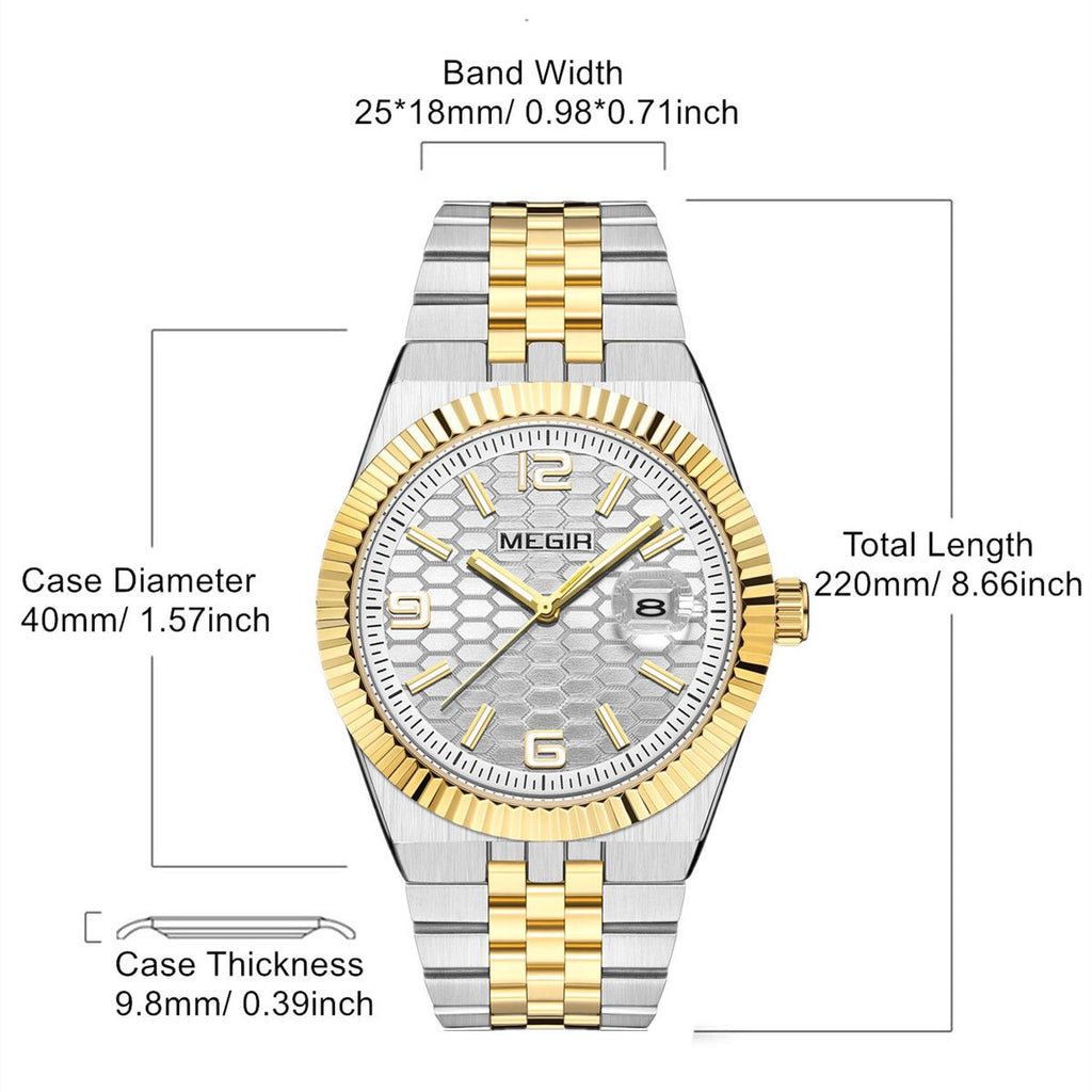 MEGIR 1101 – Men’s Luxury Quartz Watch