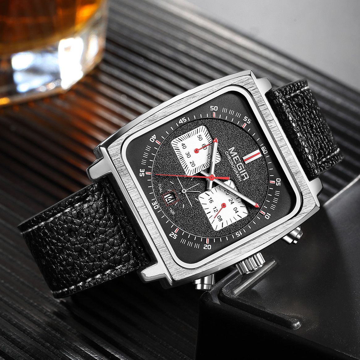 MEGIR 2182 – Men’s Luxury Sport Chronograph Watch