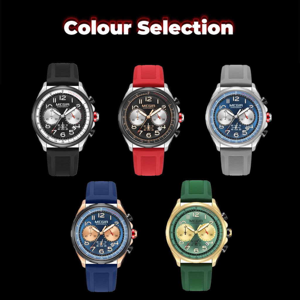 MEGIR 2230 – Men’s Luxury Sport Chronograph Watch