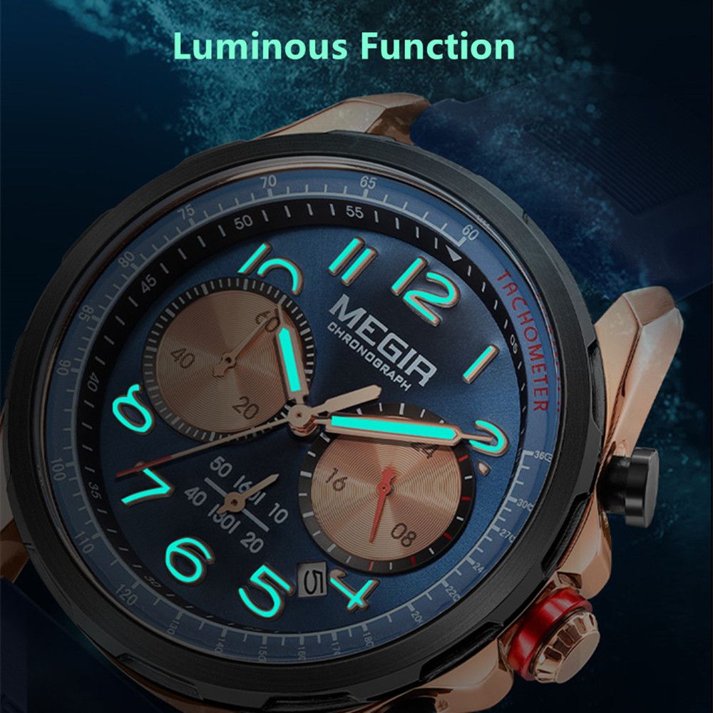 MEGIR 2230 – Men’s Luxury Sport Chronograph Watch
