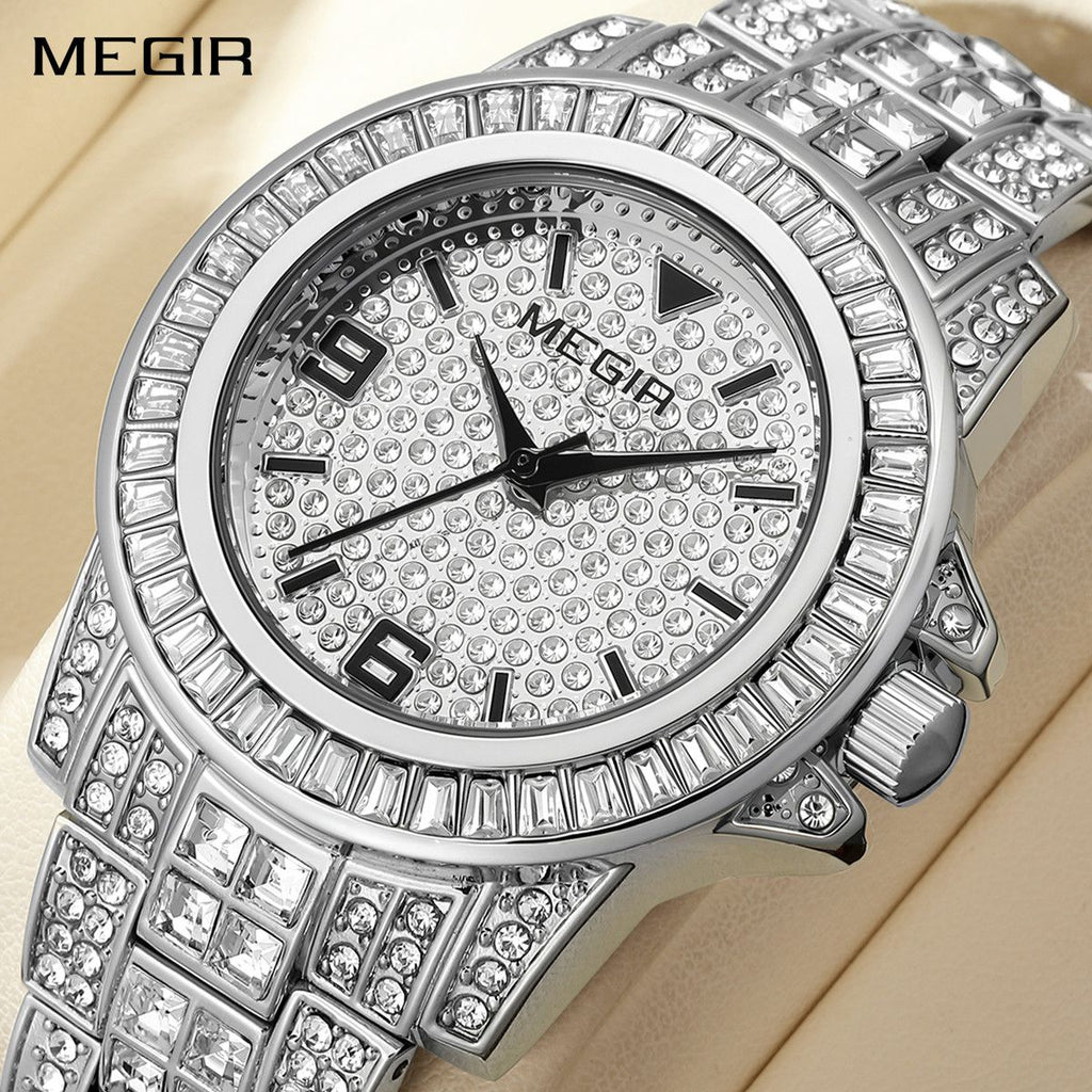 MEGIR 1092 – Men’s Luxury Diamond Watch