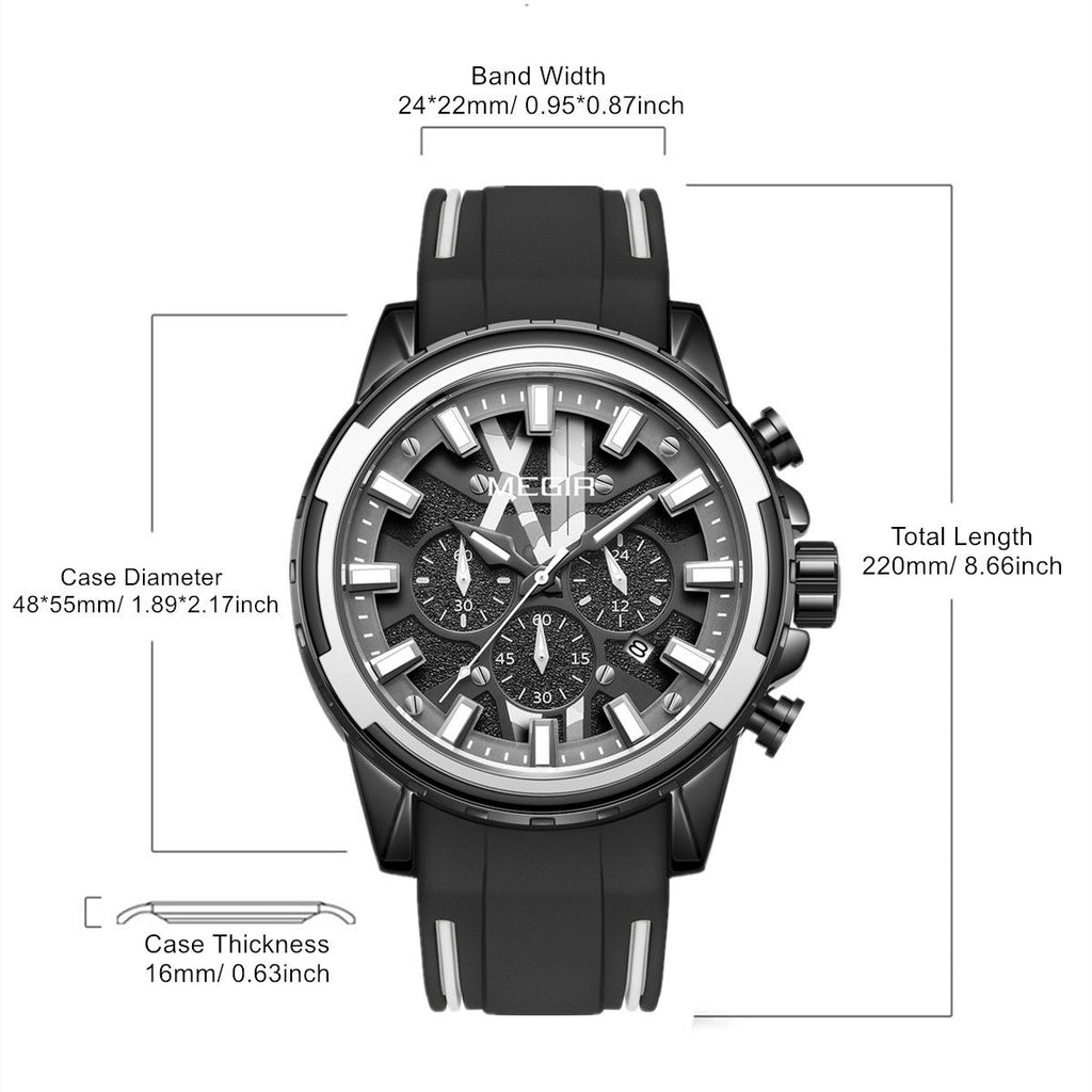 MEGIR Sport Watch 2133 – Men’s Military Watch
