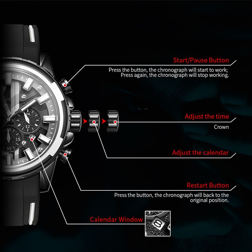 MEGIR Sport Watch 2133 – Men’s Military Watch