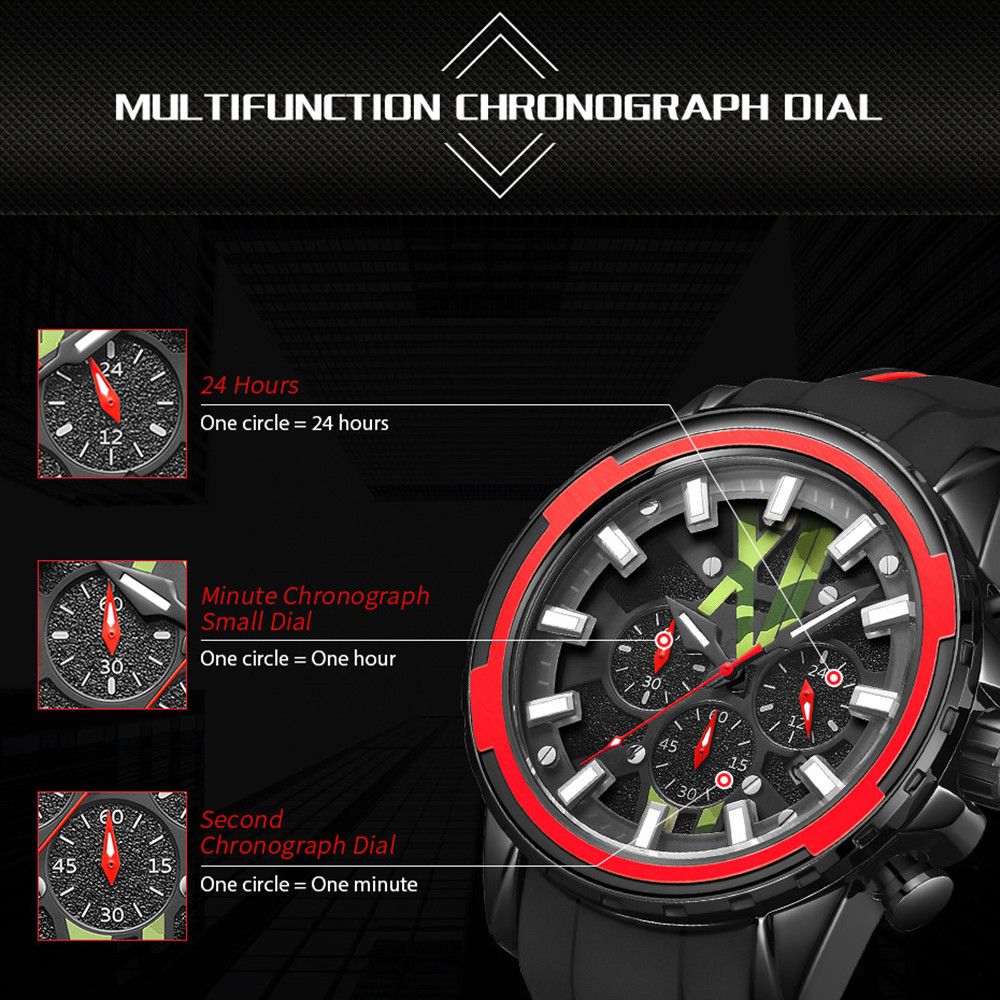 MEGIR Sport Watch 2133 – Men’s Military Watch